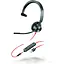 Гарнитура компьютерная моно Poly On-ear Blackwire 3315-M USB-A всенаправленная черная - миниатюра 1