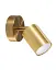 Світильник поворотний, спот Goldlux 327253 Goldi GU10 1x10W IP20 Золотий - мініатюра 1