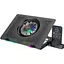 Охлаждающая подставка для ноутбука HOCO DH11 с подсветкой RGB - миниатюра 1