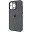 Чохол Epik Silicone Case Full Camera Protective (AA) для Apple iPhone 14 Pro Max (6.7) Сірий/Dark Gray - мініатюра 3