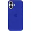 Чохол Epik Silicone case AAA with Magsafe and Animation button для Apple iPhone 16 Plus 6.7 Ultramarine - мініатюра 2
