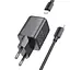 МЗП Hoco N40 Mighty PD20W (1USB-C) + кабель Type-C to Type-C Black - мініатюра 2