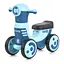Дитяча каталка-толокар M 5855E-12 синій, до 25 кг - мініатюра 1