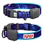 Нашийник для собак з підсвічуванням Waudog LED NASA21 Type-C M-L Ш 25 мм Д 41-62 cm - мініатюра 1