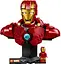 Конструктор LEGO Super Heroes Marvel Бюст Залізної Людини MK4, 436 деталей (76327) - мініатюра 5