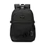 Універсальний міський рюкзак Innovation з ортопедичною спинкою чорний 30 х 49 х 22 см (5902) - мініатюра 1