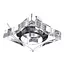Светильник точечный Brille декоративный HDL-G152 White Crystal MR16 164132 - миниатюра 1