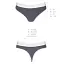 Спортивные трусики-стринги Passion PS007 Panties dark grey L - миниатюра 3