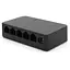 Комутатор Merlion MG1005 5 портів Ethernet 10/100/1000 Мбіт/сек. пластик DC 5V. Блок живлення у комплекті - мініатюра 1