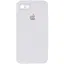 Чехол Epik Silicone Case Square Full Camera Protective AA для Apple iPhone 7/8/SE 2020 4.7 Белый/White - миниатюра 1