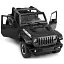 Машинка Rastar JEEP Wrangler Rubicon на радиоуправлении. 1:14. Черный - миниатюра 2