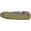Ніж CJRB Feldspar Black Blade Green - мініатюра 3