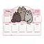Школьное расписание Yes Pusheen картон ламинированный 30 х 40 см (470533) - миниатюра 1