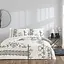 Постельное белье Clymena White Сатин Tac pbe0051654 - миниатюра 1