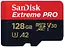 SanDisk Карта пам'яті microSD 128GB C10 UHS-I U3 R200/W90MB/s Extreme Pro V30 + SD - мініатюра 1