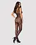 Бодістокінг Obsessive Bodystocking F234 абстрактний малюнок глибоке декольте S/M/L - мініатюра 4