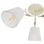 Люстра стельова Brille з абажуром E14 40W WH (BKL-671C/3) - мініатюра 2