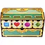 Настольная игра Ubumblebees Фигуры PSD072 сортер-комодик деревянная - миниатюра 1