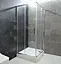Душевая кабина Dusel A-513 100x100x190 тонированная, Хром, Универсальная, тонированная, хром, 100x100 - миниатюра 6