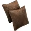 Подушка декоративна ТЕП Velour Коричнева 50 x 70 см (3-00435_10063) - мініатюра 4