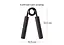 Кистьовий еспандер EasyFit Hand Grip PRO 159 кг чорний (350 lb) - мініатюра 2