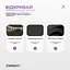 Коврик для йоги EasyFit BlackMoon (замша-каучук) черный - миниатюра 4