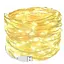 Гірлянда Sun Lamp крапля роси usb оптом 200 led нитка довжина 20м c USB для 5v, від powerbank - мініатюра 1