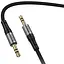 Аудіо кабель Aux Hoco UPA33 Nuevo (1.5m) Black - мініатюра 4