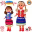 Лялька Україночка Метр+, музика (українська пісня), на батарейках (В асортименті) - мініатюра 2