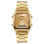 Наручний чоловічий годинник Skmei 1220 Tango Золоті - мініатюра 2