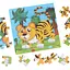 Пазли дерев’яні, 20 деталей, тварини, 15x15x0.5 см (В асортименті) - мініатюра 1