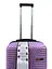 Валіза Маленька (S) Полікарбонат На 4-х подвійних колесах 50л POLO ПК015-S Ліловий - мініатюра 2