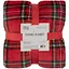 Плед Ardesto Christmas Flannel 160х200 см 100% полиэстер клетка красный pbe0050493 - миниатюра 1