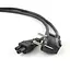 Кабель питания от сети PC-186, черный, 1.8м, Cablexpert, CEE 7/7 - IEC C5, 3x0.75 мм² (PC-186-ML12) - миниатюра 1