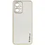 Шкіряний чохол Xshield для Xiaomi Poco X5 5G / Redmi Note 12 5G Білий / White - мініатюра 1