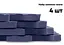 Татами мат EasyFit SwallowTail 4 шт (60х60х1 см) пазл ласточкин хвост синий - миниатюра 4