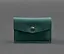 Кожаный кард-кейс 9.0 зеленый краст - миниатюра 1