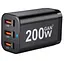 Зарядний пристрій 200W-EU 200W (1xQC3.0 100W/1xQC3.0 30W/3xUSB 18W) - мініатюра 4