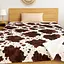 Плед флисовый Love You Sherpa Коровка двухсторонний 150 x 200 см (ly9125) - миниатюра 2