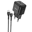 МЗП Hoco N32 Glory PD30W (1USB-C) + кабельType-C to Lightning Black - мініатюра 1