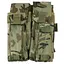 Подсумок под магазины АК Kombat UK Double Mag Pouch with Pistol Mag (1000-kb-dmpp-btp) - миниатюра 3