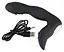 Масажер простати Rebel Rechargeable Prostate Stimulator, 12.7 см чорний - мініатюра 6