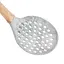 Шумівка силіконова під мармур з дерев'яною ручкою 33.5 см, Kitchen Master Бежевий 86312 - мініатюра 6