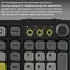 Клавіатура ігрова бездротова Ajazz AF-BGY-98 Plus Black-Gray-Yellow 2.4G/Bluetooth/USB - мініатюра 10