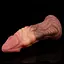 Фаллоимитатор Dual-Layered Silicone Nature Cock 7.0'' 18 см коричневый - миниатюра 5