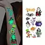 Набор детских временных татуировок Halloween glow kids-tatto-halloween-glow-set-1 - миниатюра 3