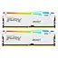 Модуль пам'яті для комп'ютера DDR5 64GB (2x32GB) 5200 MHz Beast White RGB Kingston Fury (ex.HyperX) (KF552C36BWEAK2-64) - мініатюра 1