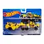 Дитячий ігровий набір машинок T-P771-1(Yellow) з трейлером - мініатюра 1