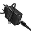 МЗП Hoco CS93A Leader PD20W (1USB-C) + кабель Type-C to Type-C Black - мініатюра 6