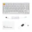 Keychron Клавіатура механічна J1 82Key, K pro Banana, WL/BT/USB-A, QMK, Hot-swap, EN/UKR, RGB, білий - мініатюра 2